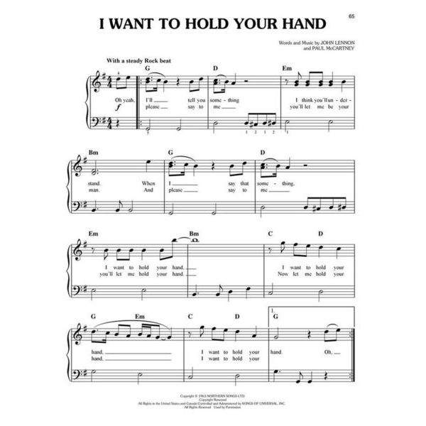 Hal Leonard First 50 Songs By The Beatles