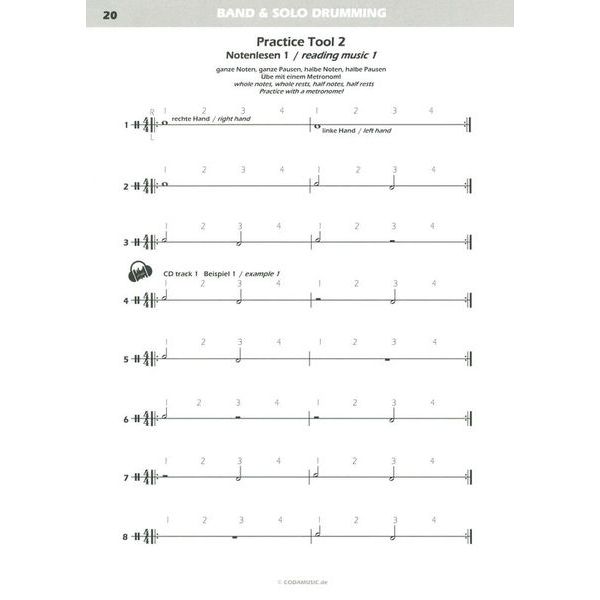 Coda Music Band & Solo Drumming