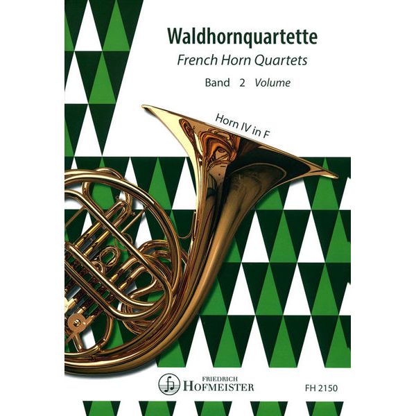 Friedrich Hofmeister Verlag Waldhornquartette 2