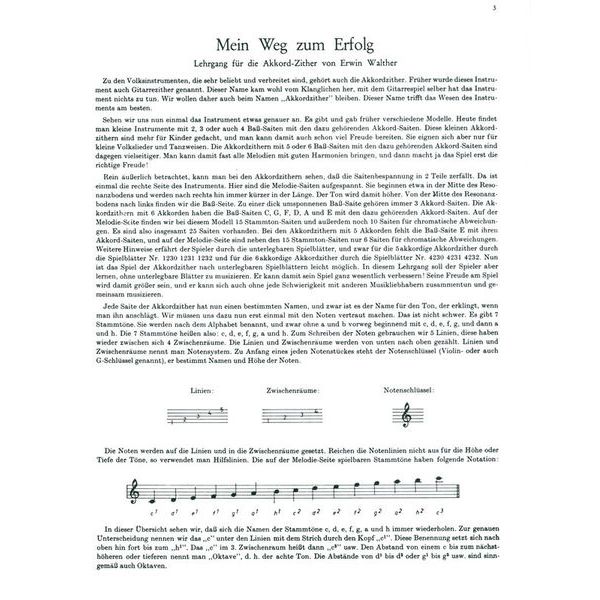 Edition Wchtler Neue Akkordzitherschule