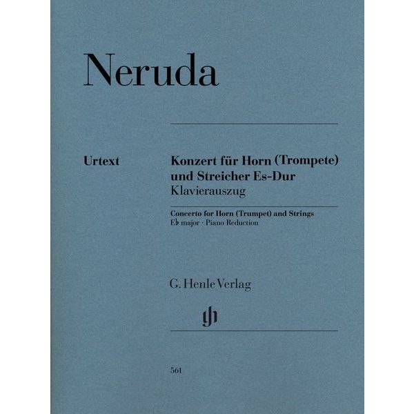 Henle Verlag Neruda Concerto Horn (Trumpet)