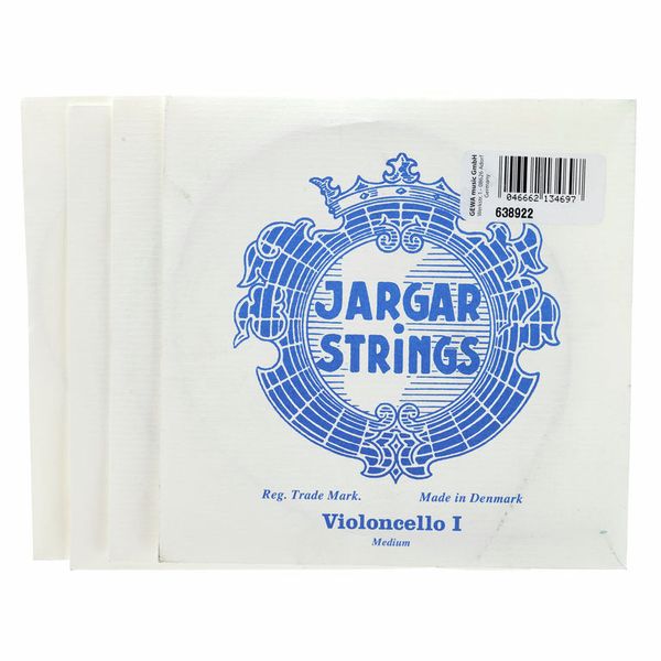 Jargar Cello Strings Silver Medium