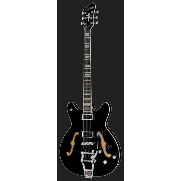 Hagstrom Tremar Viking Baritone Black
