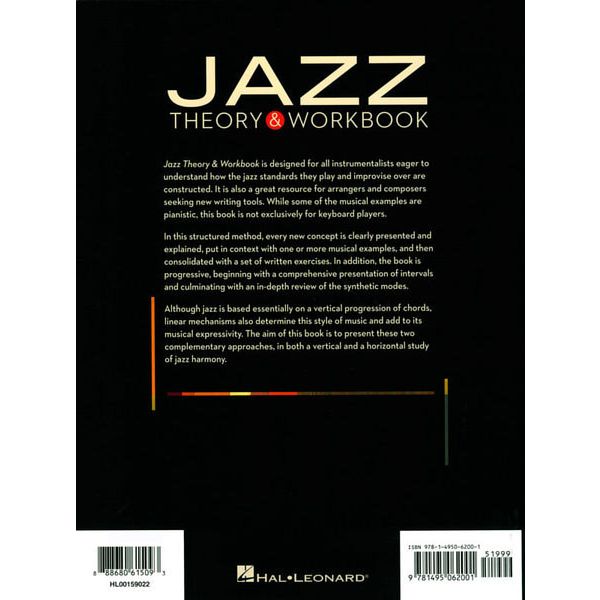 Hal Leonard Jazz Theory & Workbook
