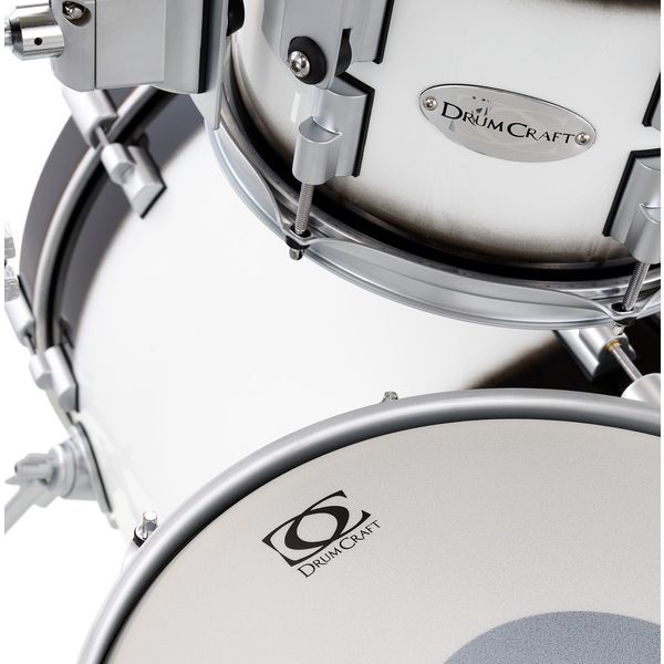 DrumCraft Series 6 2up 2down White Burst