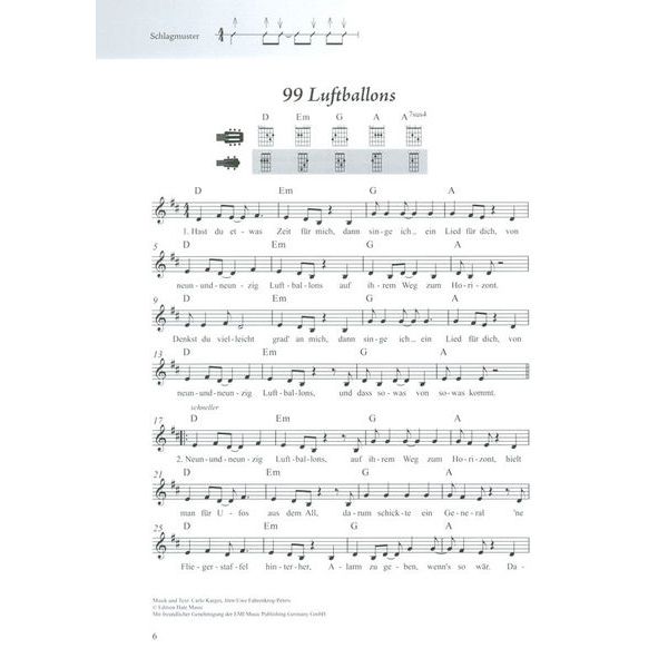 Schott Schlagerbuch Git/Uku XXL