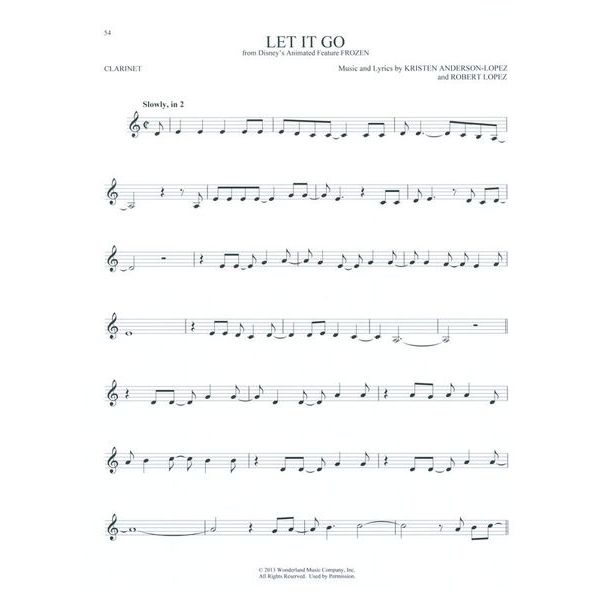 Hal Leonard 101 Movie Hits for Clarinet