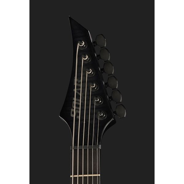 Solar Guitars V2.6FBB Baritone Flame Black