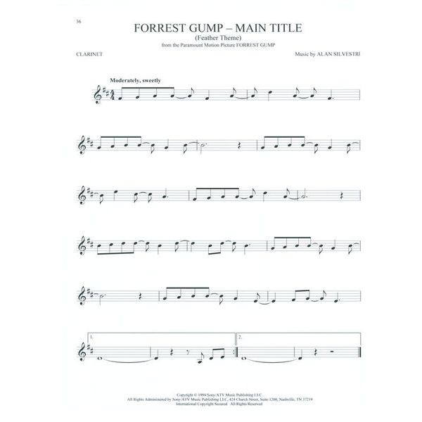 Hal Leonard 101 Movie Hits for Clarinet