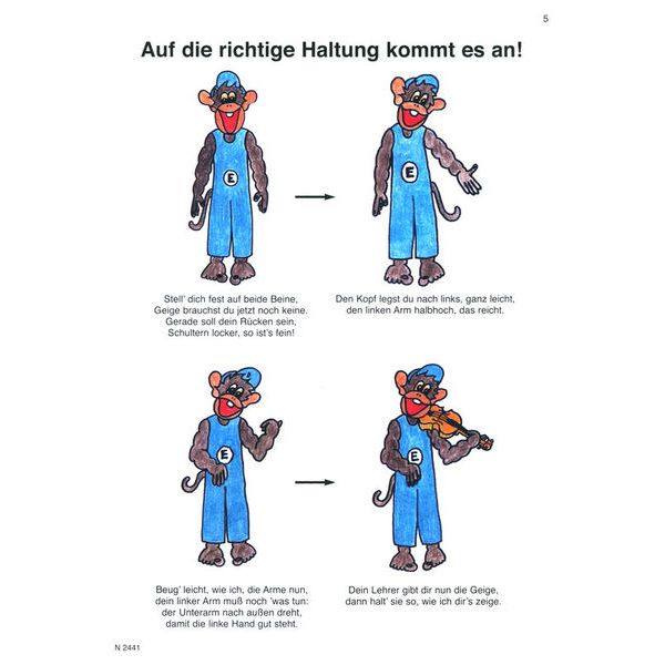 Heinrichshofen Verlag Susi & Eddi Geigenschule 1