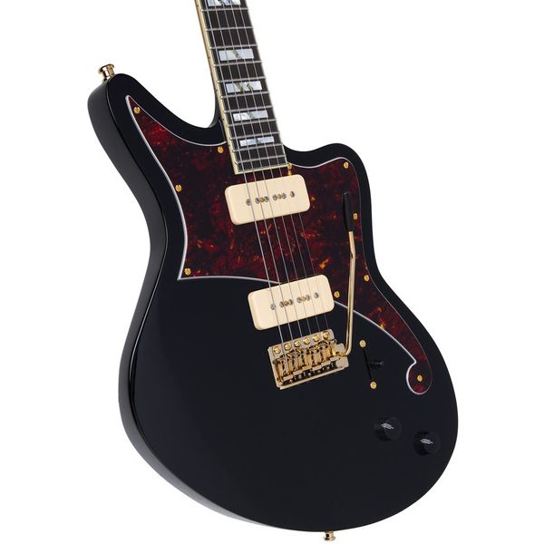 DAngelico Deluxe Bedford Solid Black