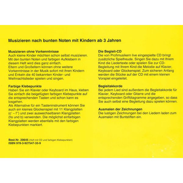 Siebenhüner Musikverlag Kinderlieder