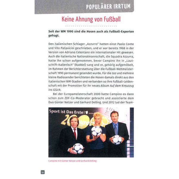 Klartext Verlag Toten Hosen Populre Irrtümer