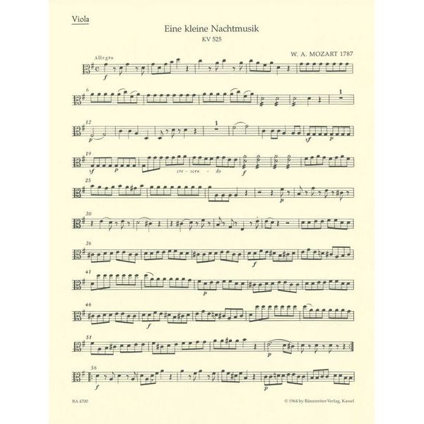 Brenreiter Mozart Nachtmusik Streichqt.