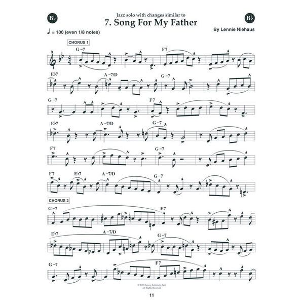 Jamey Aebersold Maiden Voyage T-Sax