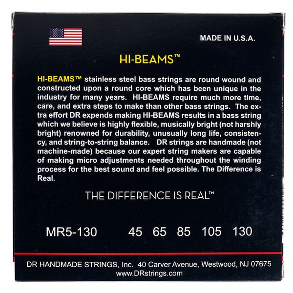 DR Strings Hi-Beams MR5-130
