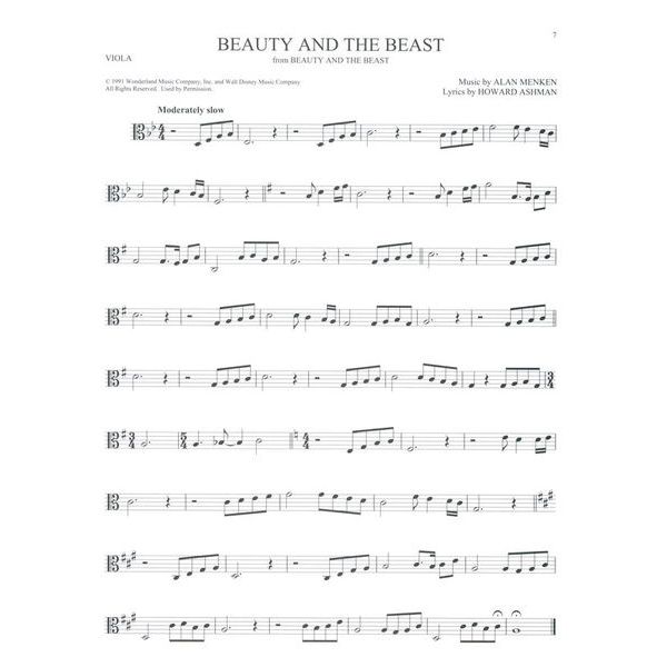 Hal Leonard 101 Disney Songs: Viola