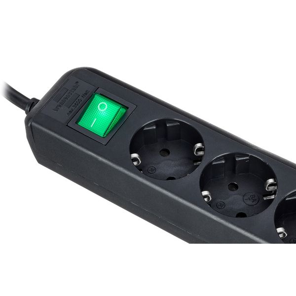 Brennenstuhl Eco-L 3 Way Split Sw 5m BK
