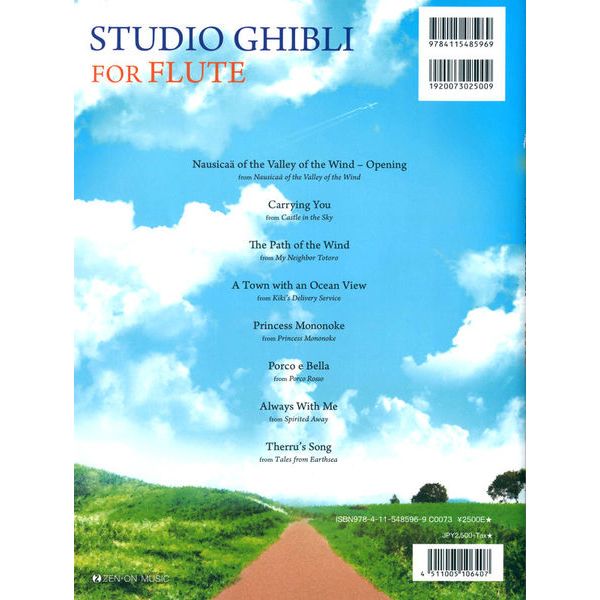 Zen-On Studio Ghibli for Flute