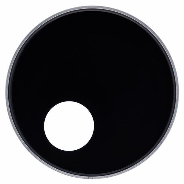 Remo Encore 20" Amba. Ebony BD hole