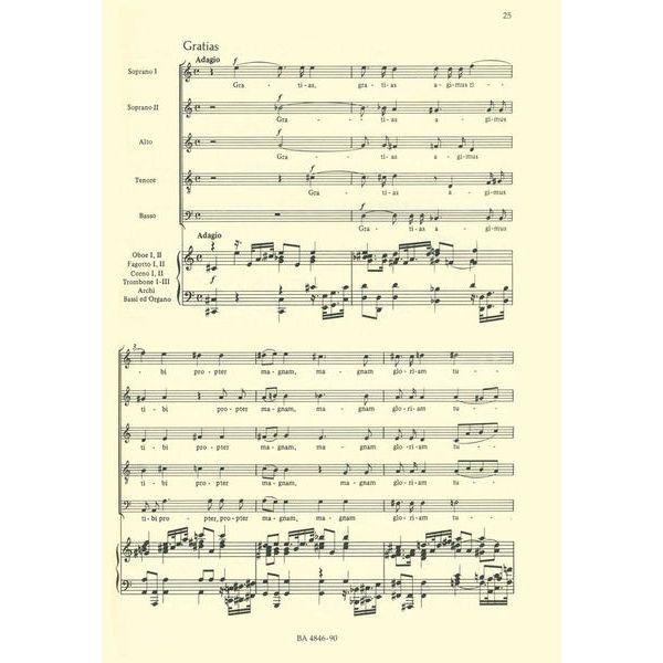 Brenreiter Mozart Missa c-moll