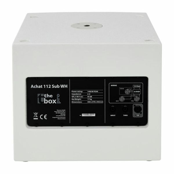 the box pro Achat 112 Sub WH