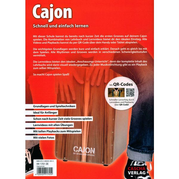 Cascha Cajon Schnell und einfach