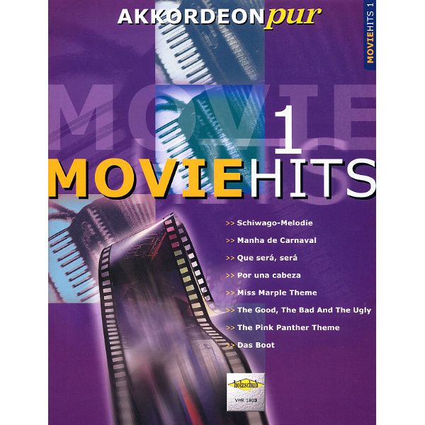 Holzschuh Verlag Akkordeon Pur Moviehits 1