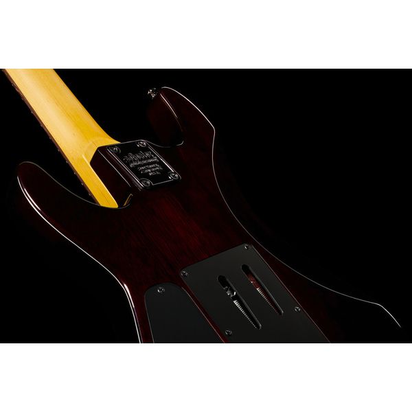 Schecter Demon 7 FR Crimson Red Burst