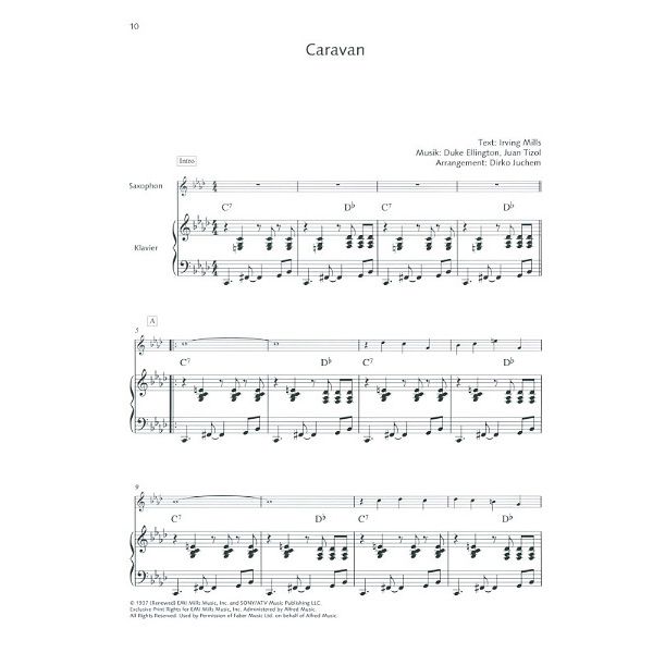 Schott Swing Standards T-Sax