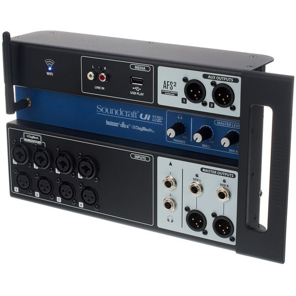 Soundcraft Ui12 Case Bundle