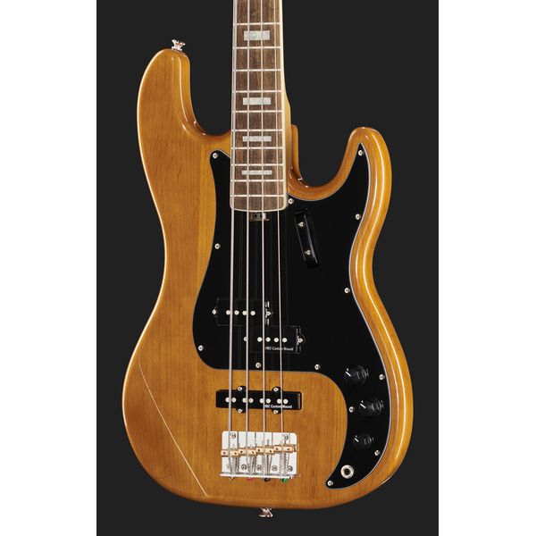 Harley Benton MV-4PJ Natural w/Case