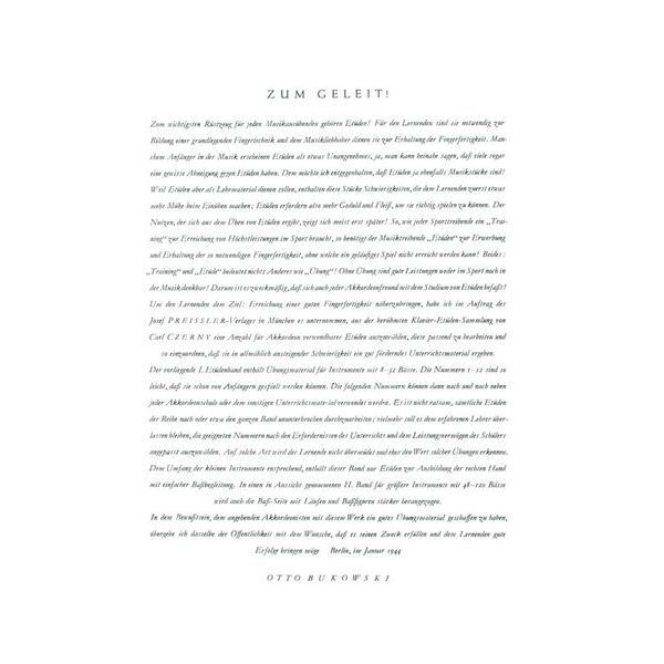 Musikverlag Preissler Der strebsame Akkordeonist