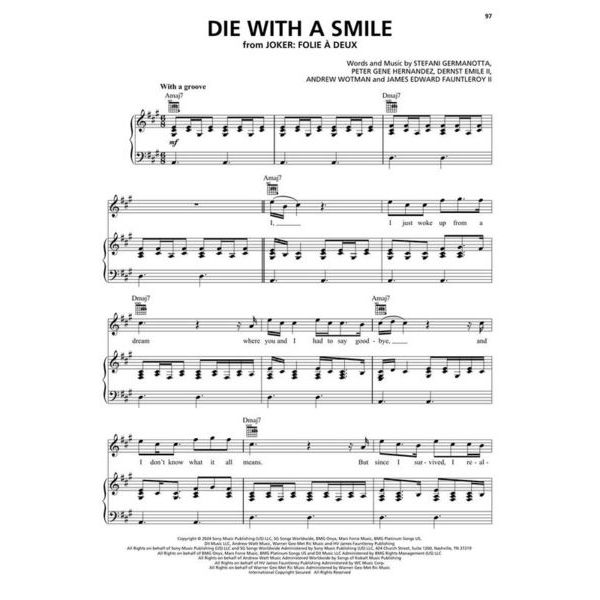 Hal Leonard Lady Gaga Mayhem