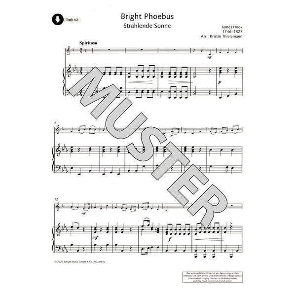 Schott Hook Sonaten und Spielstücke