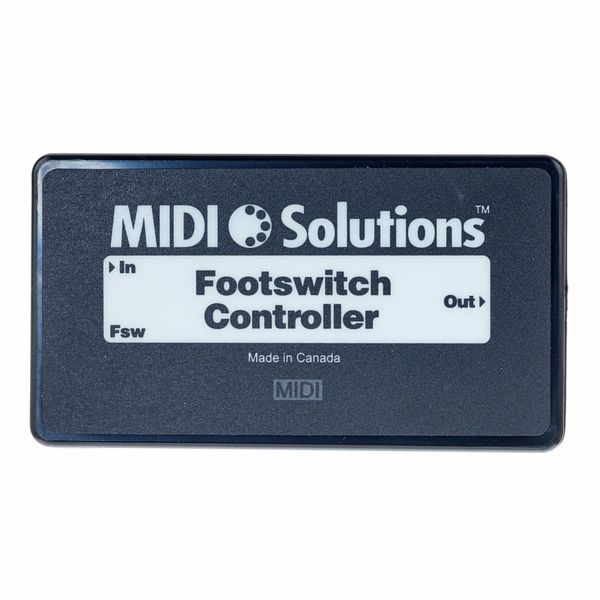 MIDI Solutions Footswitch To MIDI Controller