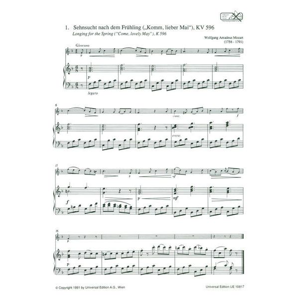 Universal Edition Oboen Album