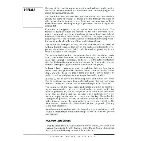 Alfred Music Publishing Fundamental Method Mallets 1