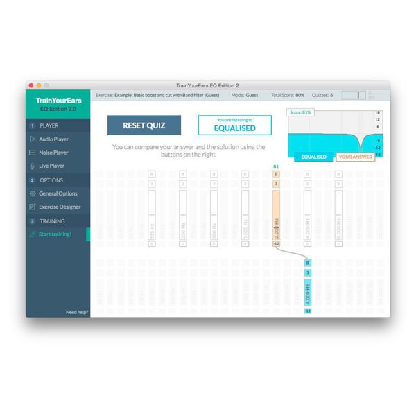 TrainYourEars EQ Edition 2