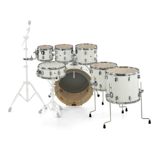 DW PDP CM7 Pearlescent White
