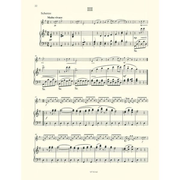 Wiener Urtext Edition Dvorak Sonatine for Violin
