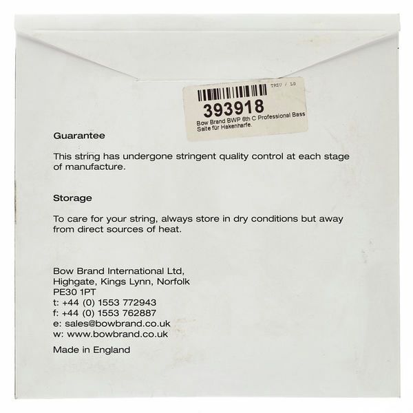 Bow Brand BWP 6th C Harp Bass Wire No.38