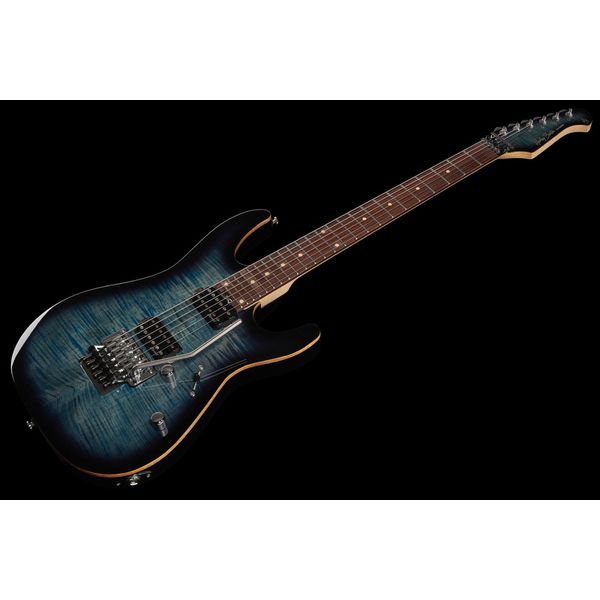 Harley Benton Fusion-III HH FR EB FBL w/Bag