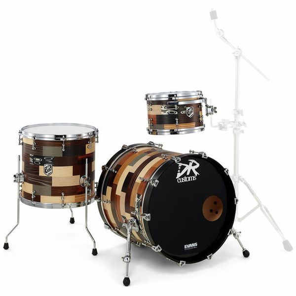 DR Customs Patchwork Drum Set