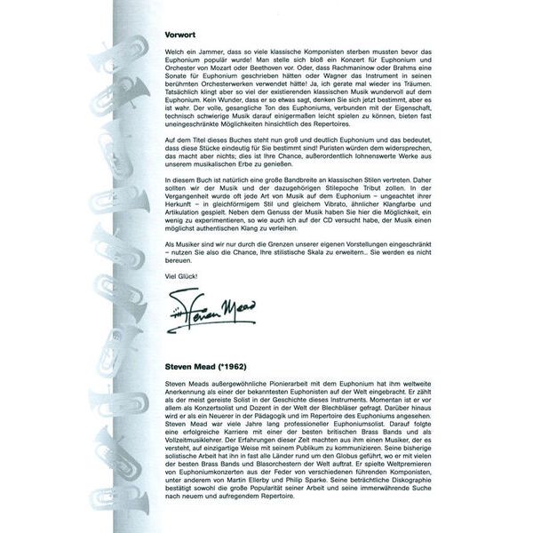 De Haske Steven Mead Classical Euphoniu