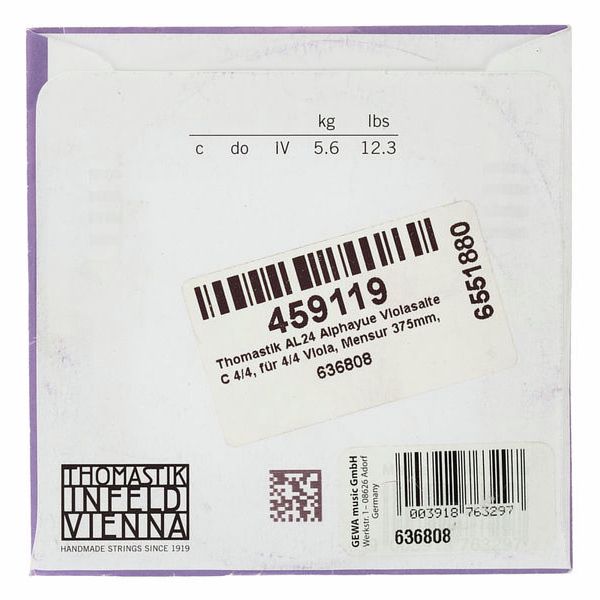 Thomastik AL24 Alphayue Viola C 4/4