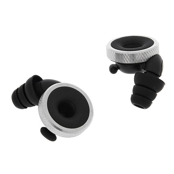 Limousine Earplugs Knops Knurled Black