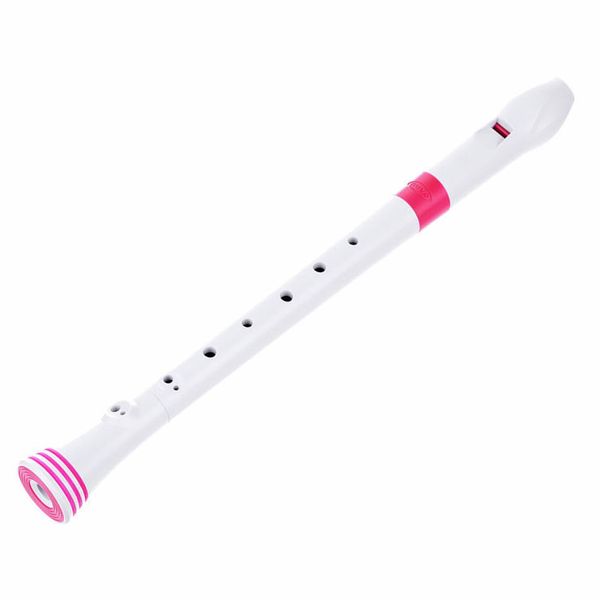Nuvo Soprano Recorder white-pink