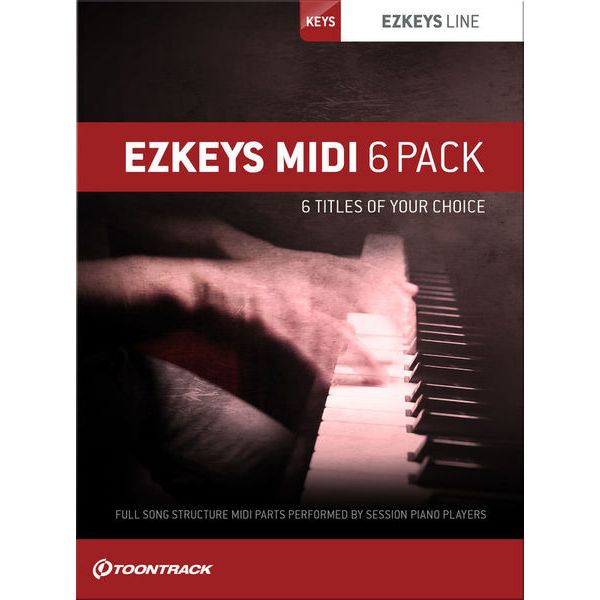 Toontrack EZkeys Midi 6 Pack