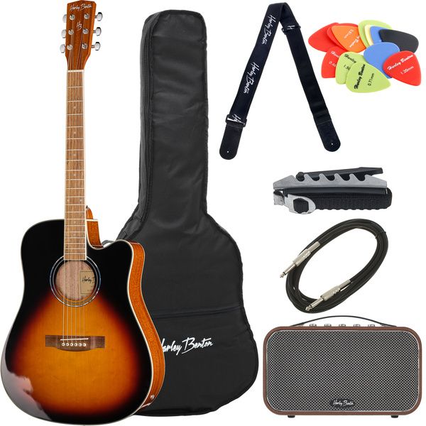 Harley Benton D-120CE VS Bundle